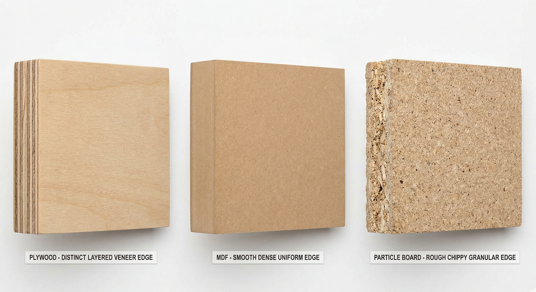 Plywood vs MDF vs Particle Board: Which Material to Use for Furniture