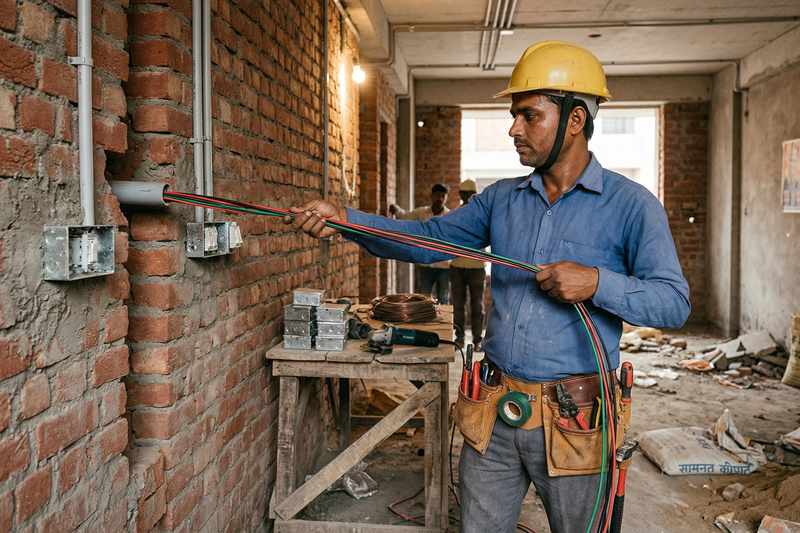 Electrical Wiring Cost for a House in India (2026): Complete Breakdown by BHK and Material