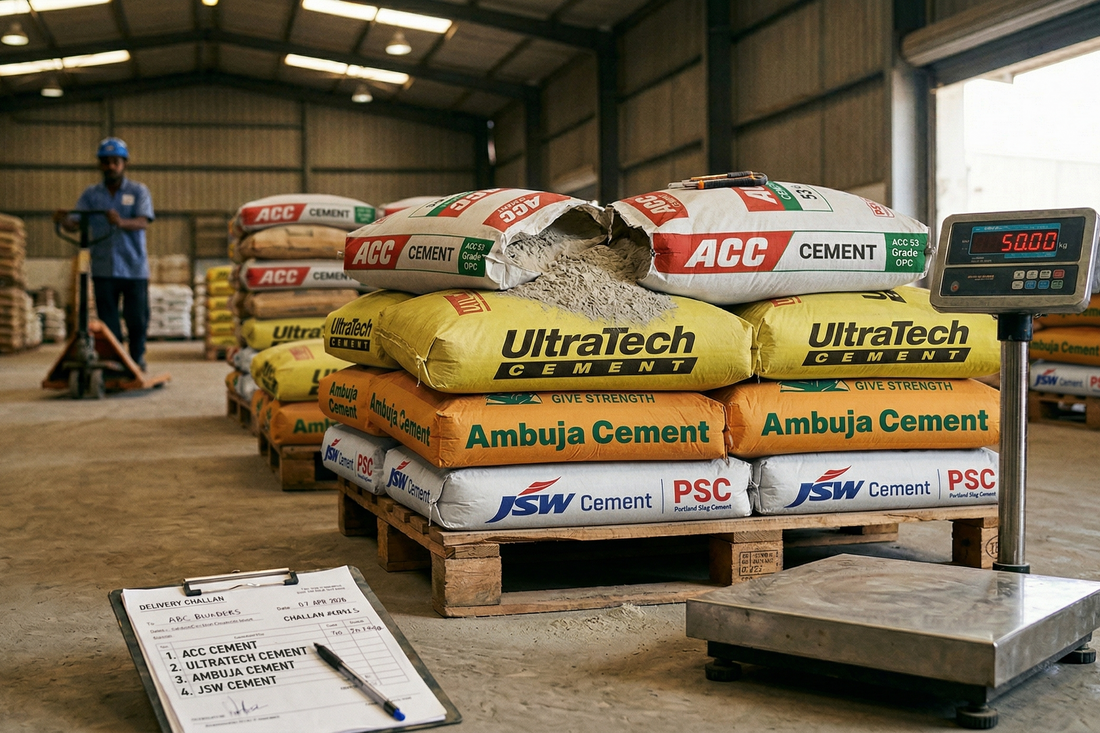 How Much Cement Do You Need to Build a House in India? Quantity, Cost, and Brand Comparison (2026)